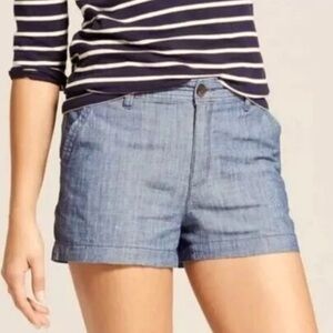 Chambray Blue Women's Shorts 5in inseam